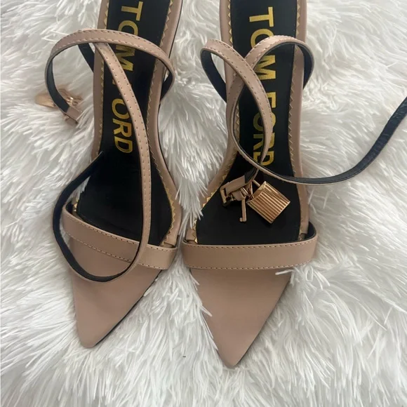 Tom Ford Nude Strappy Heels - Picture 5 of 5